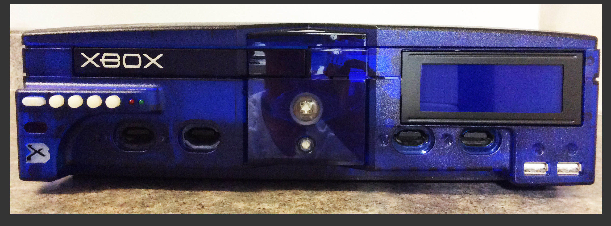 modded xbox with xecuter 3 control panel