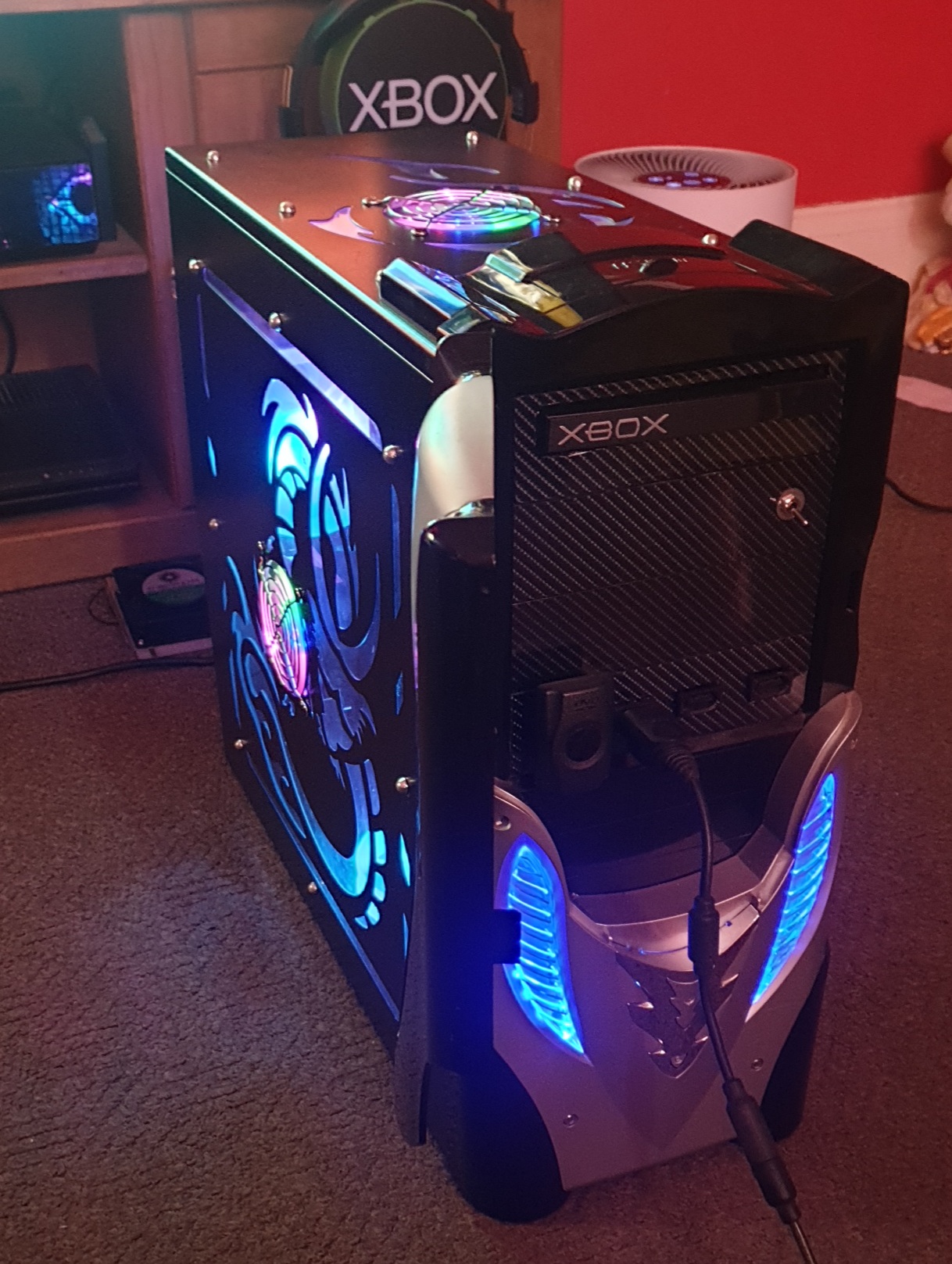 Xbox in PC case Case Mods
